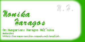 monika haragos business card